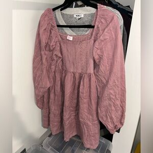 Pink Lily Mauve Dress